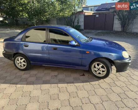 Синий Дэу Ланос, объемом двигателя 0 л и пробегом 666 тыс. км за 875 $, фото 3 на Automoto.ua