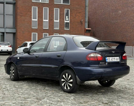 Синий Дэу Ланос, объемом двигателя 1.5 л и пробегом 180 тыс. км за 2500 $, фото 3 на Automoto.ua