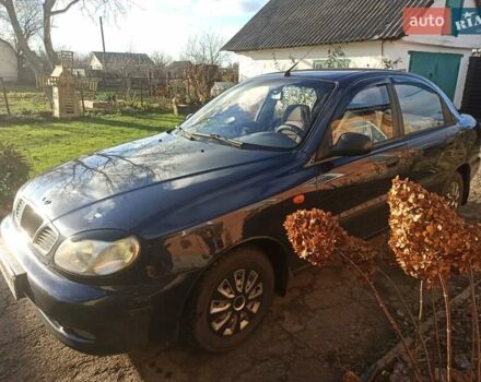 Синий Дэу Ланос, объемом двигателя 1.5 л и пробегом 152 тыс. км за 3000 $, фото 10 на Automoto.ua