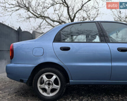 Синий Дэу Ланос, объемом двигателя 1.6 л и пробегом 107 тыс. км за 2999 $, фото 9 на Automoto.ua