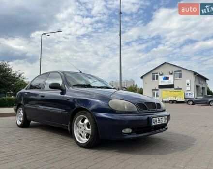 Синій Деу Ланос, об'ємом двигуна 1.5 л та пробігом 173 тис. км за 2700 $, фото 1 на Automoto.ua