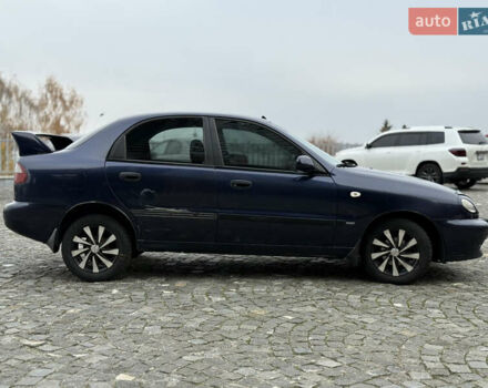 Синий Дэу Ланос, объемом двигателя 1.5 л и пробегом 180 тыс. км за 2500 $, фото 8 на Automoto.ua