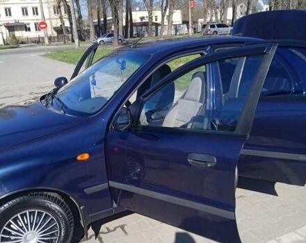 Синий Дэу Ланос, объемом двигателя 1.5 л и пробегом 152 тыс. км за 2900 $, фото 1 на Automoto.ua