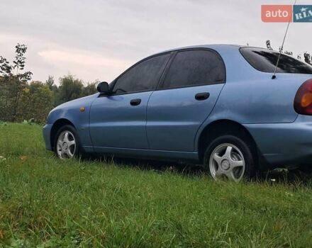 Синий Дэу Ланос, объемом двигателя 1.6 л и пробегом 175 тыс. км за 2350 $, фото 2 на Automoto.ua
