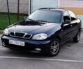 Синий Дэу Ланос, объемом двигателя 1.5 л и пробегом 195 тыс. км за 3100 $, фото 1 на Automoto.ua