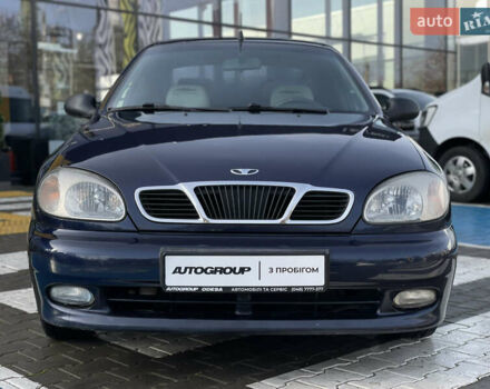 Синий Дэу Ланос, объемом двигателя 1.5 л и пробегом 185 тыс. км за 2999 $, фото 2 на Automoto.ua