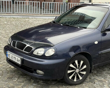 Синий Дэу Ланос, объемом двигателя 1.5 л и пробегом 180 тыс. км за 2500 $, фото 1 на Automoto.ua