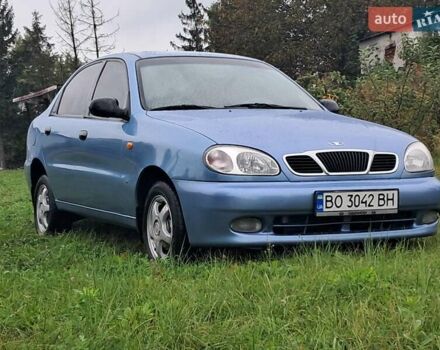 Синий Дэу Ланос, объемом двигателя 1.6 л и пробегом 175 тыс. км за 2350 $, фото 5 на Automoto.ua