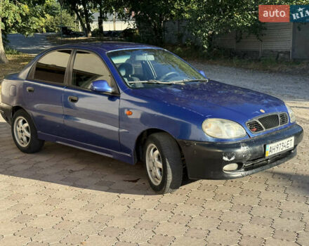 Синий Дэу Ланос, объемом двигателя 0 л и пробегом 666 тыс. км за 875 $, фото 2 на Automoto.ua
