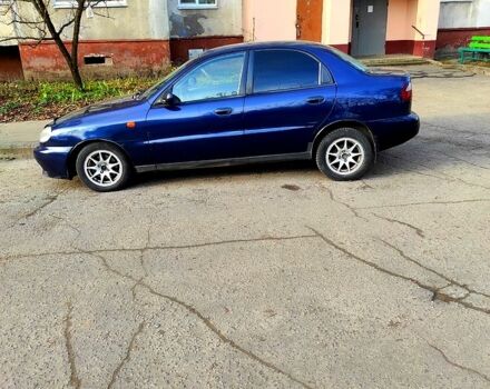 Синий Дэу Ланос, объемом двигателя 1.6 л и пробегом 0 тыс. км за 1900 $, фото 1 на Automoto.ua