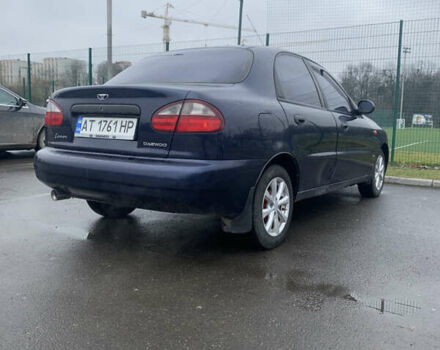 Синий Дэу Ланос, объемом двигателя 1.5 л и пробегом 329 тыс. км за 2400 $, фото 2 на Automoto.ua