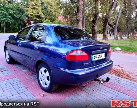 Синий Дэу Ланос, объемом двигателя 1.5 л и пробегом 143 тыс. км за 3100 $, фото 3 на Automoto.ua