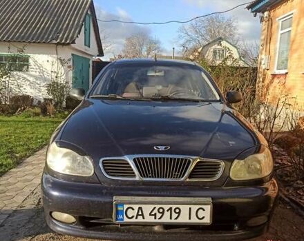 Синий Дэу Ланос, объемом двигателя 1.5 л и пробегом 152 тыс. км за 3000 $, фото 9 на Automoto.ua