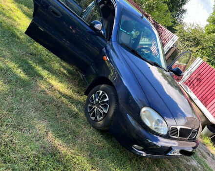 Синий Дэу Ланос, объемом двигателя 1.5 л и пробегом 300 тыс. км за 2244 $, фото 8 на Automoto.ua