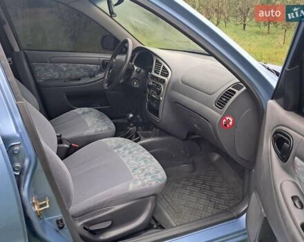 Синий Дэу Ланос, объемом двигателя 1.6 л и пробегом 175 тыс. км за 2350 $, фото 24 на Automoto.ua