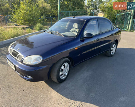 Синій Деу Ланос, об'ємом двигуна 1.6 л та пробігом 200 тис. км за 1900 $, фото 6 на Automoto.ua