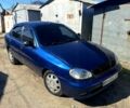 Синий Дэу Ланос, объемом двигателя 1.5 л и пробегом 240 тыс. км за 1800 $, фото 1 на Automoto.ua