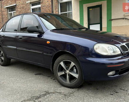 Синий Дэу Ланос, объемом двигателя 1.5 л и пробегом 320 тыс. км за 2500 $, фото 7 на Automoto.ua