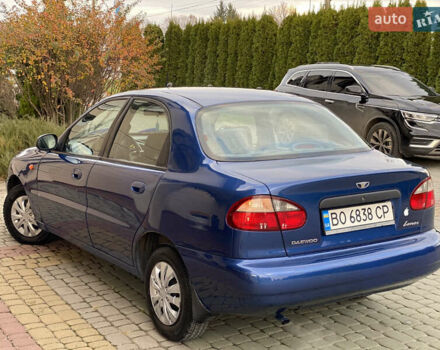 Синий Дэу Ланос, объемом двигателя 1.5 л и пробегом 197 тыс. км за 2550 $, фото 3 на Automoto.ua
