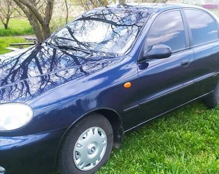 Синий Дэу Ланос, объемом двигателя 1.5 л и пробегом 175 тыс. км за 3250 $, фото 13 на Automoto.ua