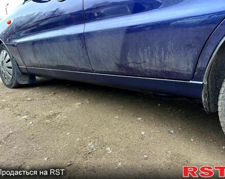 Синий Дэу Ланос, объемом двигателя 1.5 л и пробегом 180 тыс. км за 2100 $, фото 4 на Automoto.ua