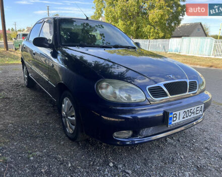Деу Ланос 2004 у Полтаві на Automoto.ua Синій Деу Ланос, об'ємом двигуна 1.5 л та пробігом 244 тис. км за 2399 $, фото 3 на Automoto.ua