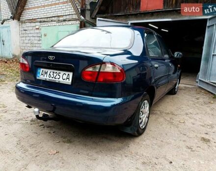 Синий Дэу Ланос, объемом двигателя 1.5 л и пробегом 212 тыс. км за 2550 $, фото 19 на Automoto.ua