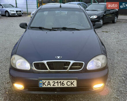 Синій Деу Ланос, об'ємом двигуна 1.5 л та пробігом 250 тис. км за 2200 $, фото 1 на Automoto.ua