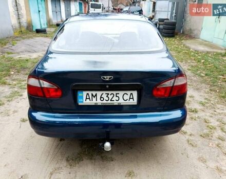 Синий Дэу Ланос, объемом двигателя 1.5 л и пробегом 212 тыс. км за 2550 $, фото 21 на Automoto.ua