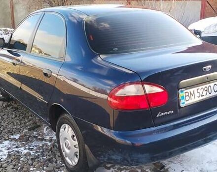 Синий Дэу Ланос, объемом двигателя 1.5 л и пробегом 175 тыс. км за 3250 $, фото 7 на Automoto.ua