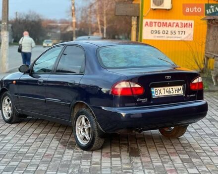 Синій Деу Ланос, об'ємом двигуна 1.6 л та пробігом 220 тис. км за 2900 $, фото 9 на Automoto.ua
