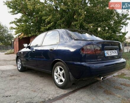 Синий Дэу Ланос, объемом двигателя 1.5 л и пробегом 195 тыс. км за 2999 $, фото 5 на Automoto.ua