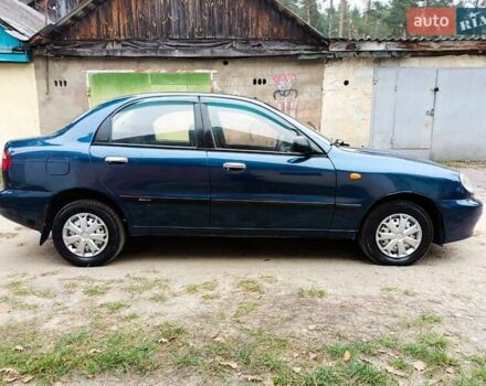 Синий Дэу Ланос, объемом двигателя 1.5 л и пробегом 212 тыс. км за 2550 $, фото 12 на Automoto.ua