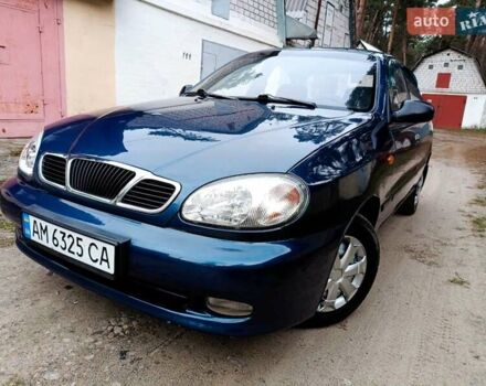 Синий Дэу Ланос, объемом двигателя 1.5 л и пробегом 212 тыс. км за 2550 $, фото 5 на Automoto.ua