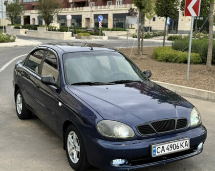Синий Дэу Ланос, объемом двигателя 1.5 л и пробегом 300 тыс. км за 2100 $, фото 4 на Automoto.ua