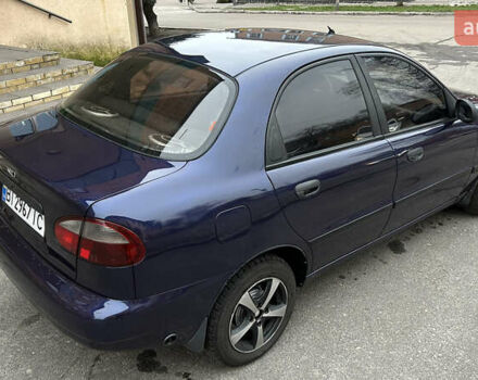 Синий Дэу Ланос, объемом двигателя 1.5 л и пробегом 320 тыс. км за 2500 $, фото 9 на Automoto.ua