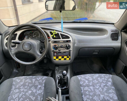 Синий Дэу Ланос, объемом двигателя 1.5 л и пробегом 197 тыс. км за 2550 $, фото 8 на Automoto.ua