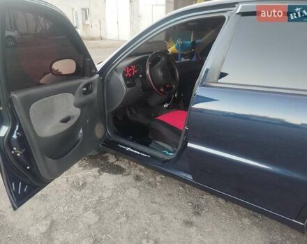 Синий Дэу Ланос, объемом двигателя 1.5 л и пробегом 215 тыс. км за 3100 $, фото 6 на Automoto.ua