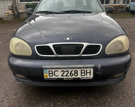 Синий Дэу Ланос, объемом двигателя 1.5 л и пробегом 270 тыс. км за 1600 $, фото 2 на Automoto.ua