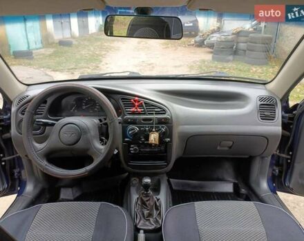 Синий Дэу Ланос, объемом двигателя 1.5 л и пробегом 212 тыс. км за 2550 $, фото 35 на Automoto.ua