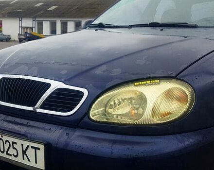 Синий Дэу Ланос, объемом двигателя 1.5 л и пробегом 200 тыс. км за 1900 $, фото 4 на Automoto.ua