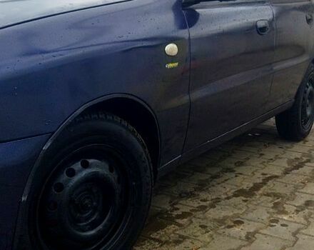 Синий Дэу Ланос, объемом двигателя 1.5 л и пробегом 200 тыс. км за 1900 $, фото 3 на Automoto.ua
