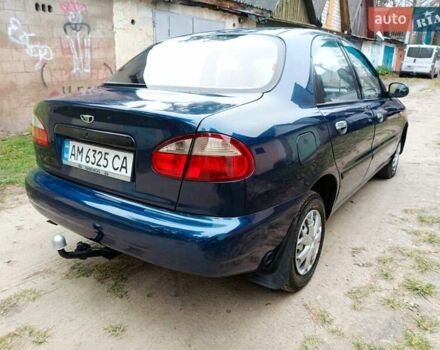 Синий Дэу Ланос, объемом двигателя 1.5 л и пробегом 212 тыс. км за 2550 $, фото 17 на Automoto.ua