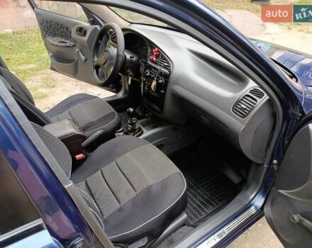 Синий Дэу Ланос, объемом двигателя 1.5 л и пробегом 212 тыс. км за 2550 $, фото 29 на Automoto.ua