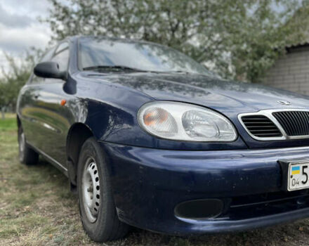 Синий Дэу Ланос, объемом двигателя 1.5 л и пробегом 220 тыс. км за 2300 $, фото 7 на Automoto.ua