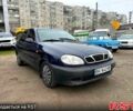 Синий Дэу Ланос, объемом двигателя 1.5 л и пробегом 180 тыс. км за 2100 $, фото 1 на Automoto.ua