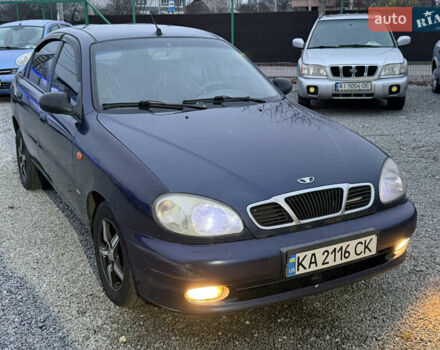 Синій Деу Ланос, об'ємом двигуна 1.5 л та пробігом 250 тис. км за 2200 $, фото 2 на Automoto.ua