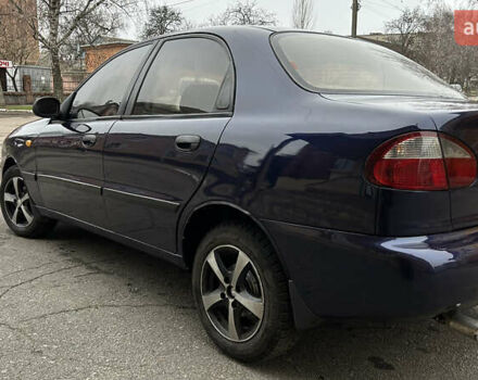 Синий Дэу Ланос, объемом двигателя 1.5 л и пробегом 320 тыс. км за 2500 $, фото 10 на Automoto.ua