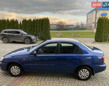 Синий Дэу Ланос, объемом двигателя 1.5 л и пробегом 197 тыс. км за 2550 $, фото 2 на Automoto.ua