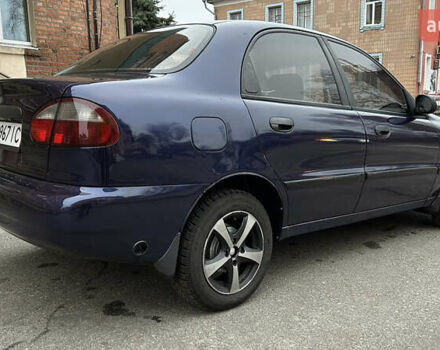 Синий Дэу Ланос, объемом двигателя 1.5 л и пробегом 320 тыс. км за 2500 $, фото 8 на Automoto.ua